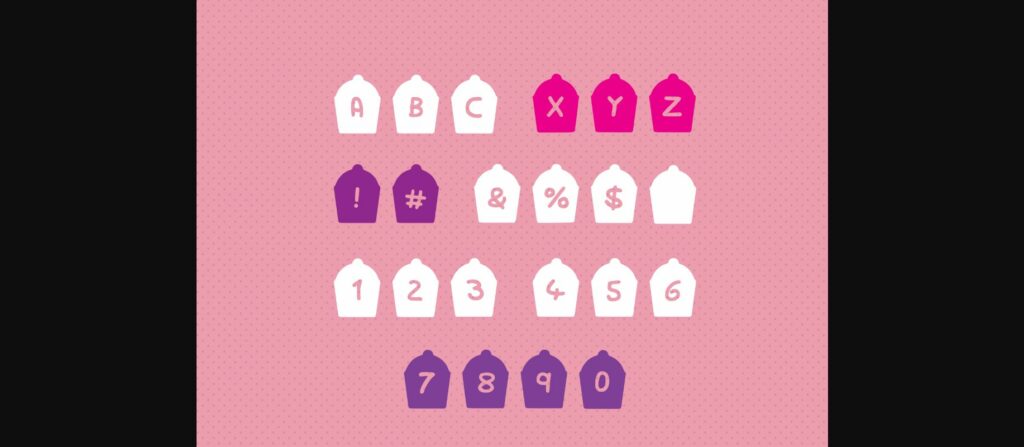 Play Cupcake Font Poster 4