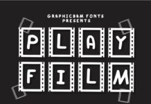 Play Film Font Poster 1