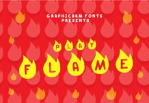 Play Flame Font Poster 1