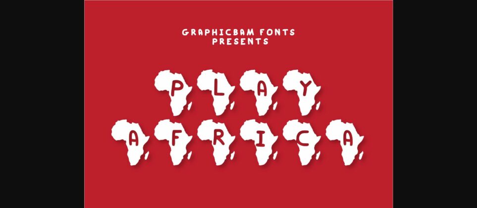 Play Africa Font Poster 1