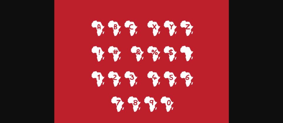 Play Africa Font Poster 4