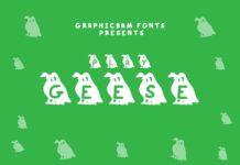 Play Geese Font Poster 1