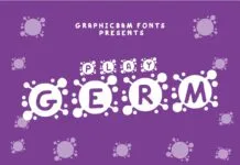 Play Germ Font Play Germ Font Poster 1