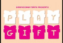 Play Gift Font Poster 1