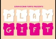 Play Gift Font Poster 1