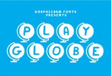 Play Globe Font Poster 1