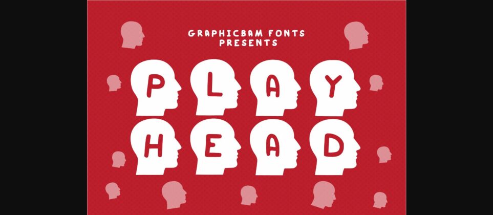 Play Head Font Poster 3