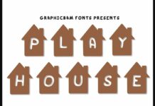 Play House Font Poster 1