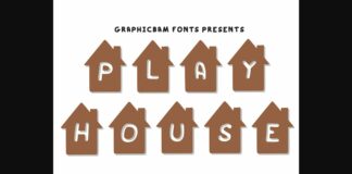 Play House Font Poster 1