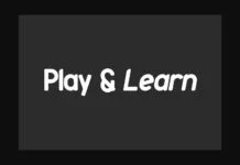 Play & Learn Font Play & Learn Font Poster 1