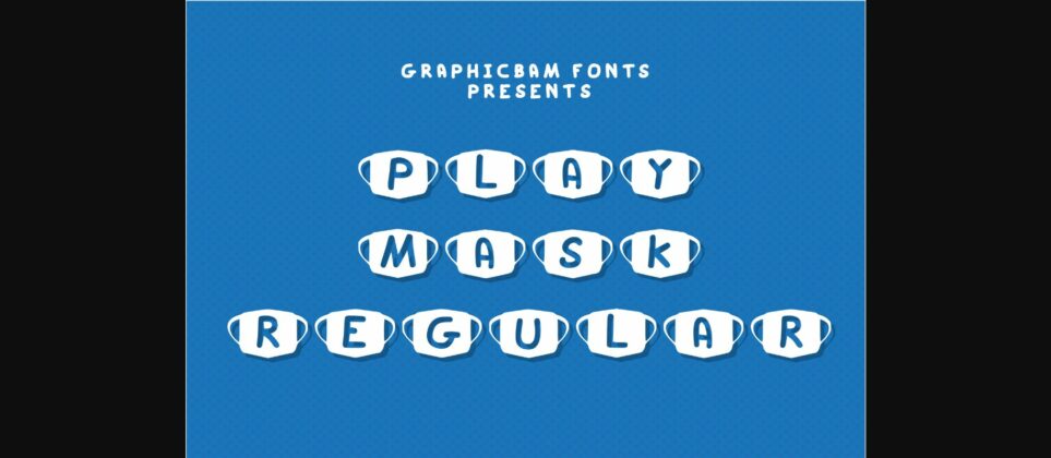 Play Mask Font Poster 3