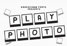 Play Photo Font Poster 1
