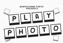 Play Photo Font Play Photo Font Poster 1