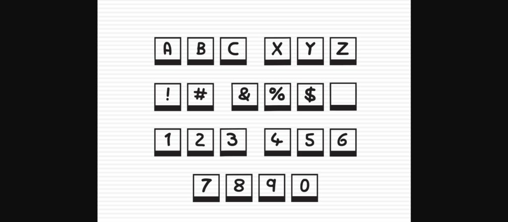 Play Photo Font Poster 4