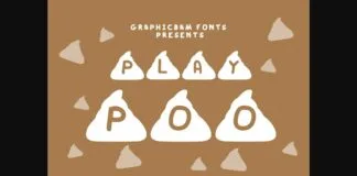 Play Poo Font Poster 1