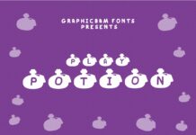 Play Potion Font Poster 1