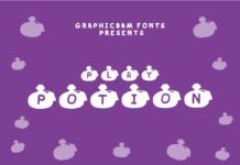 Play Potion Font Poster 1