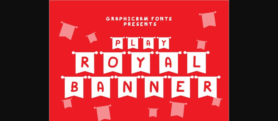 Play Royal Banner Font Poster 3