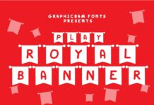 Play Royal Banner Font Poster 1