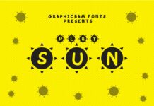 Play Sun Font Poster 1