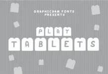 Play Tablets Font Play Tablets Font Poster 1