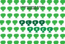 Play Tree Font Poster 1