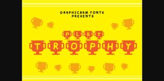 Play Trophy Font Poster 1