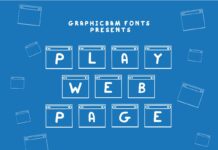 Play Web Page Font Poster 1
