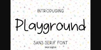 Playground Font Poster 1