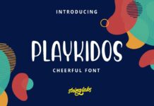 Playkidos Font Poster 1