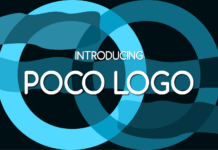 Poco Logo Font Poster 1