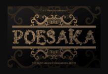 Poesaka Font Poster 1