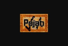 Pojah Font Poster 1