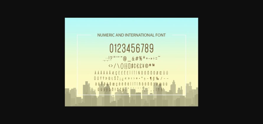 Polandslime Font Poster 11