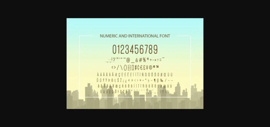 Polandslime Font Poster 11