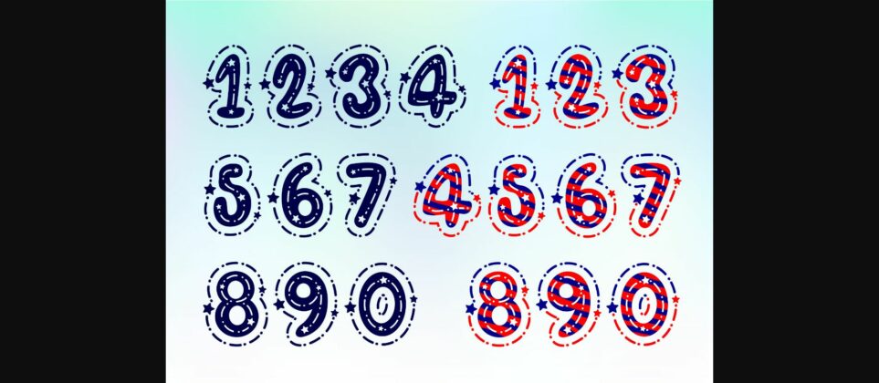 Polaris Star Font Poster 11