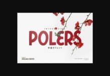 Polers Font Poster 1