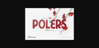 Polers Font Poster 1