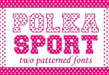 Polka Sport Font Poster 1