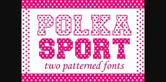 Polka Sport Font Poster 1