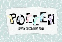 ‪Pollen‬ Font Poster 1