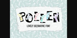 ‪Pollen‬ Font Poster 1