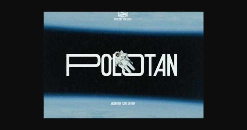 Polotan Font Poster 3