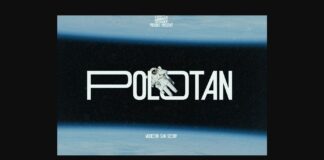 Polotan Font Poster 1
