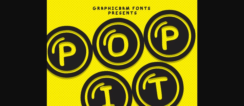 Pop It Font Poster 1