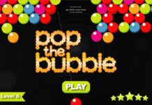 Pop the Bubble Font Poster 1