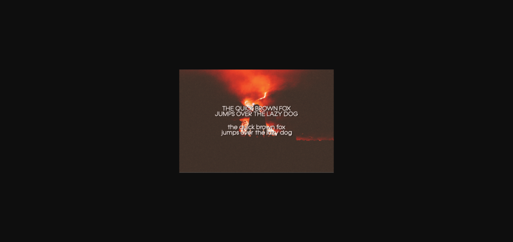 Population Font Poster 6