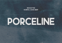 Porceline Font Poster 1