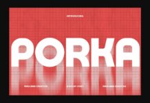 Porka Font Poster 1