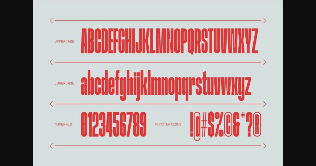 Porlane Font Poster 8